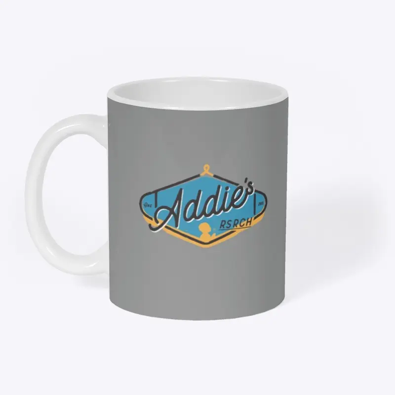 Addie's Research Mug - Blue